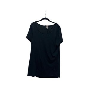 2 FOR 1 DEAL: H&M low collared/scoop men's shirts size large. Loose fit.